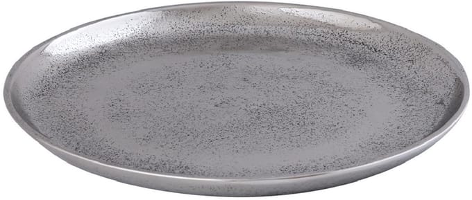 PTMD - Schaal Afta - Zilver - 30x30x2.5cm