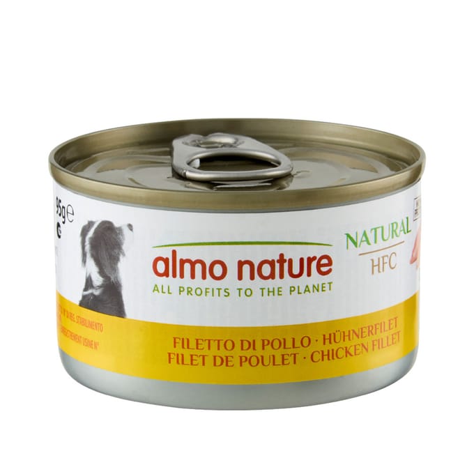 6x95g Kipfilet Almo Nature Classic Hondenvoer