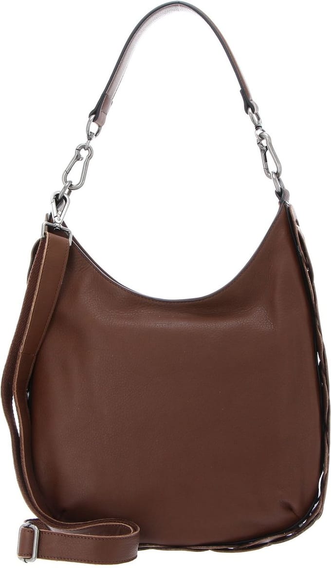 FREDsBRUDER Leren Schoudertas Link Collection Fee Shoulder Bag Toffee Bruine