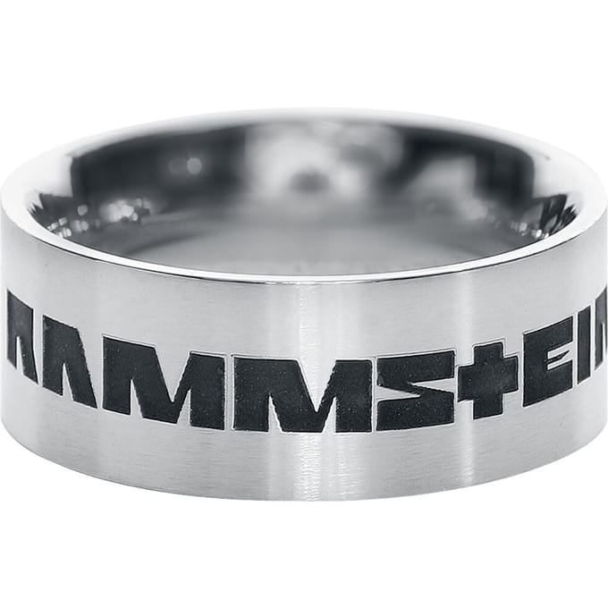 Rammstein Ring - zilverkleurig
