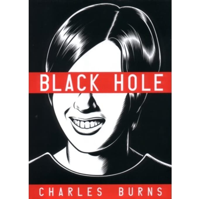 Black Hole door Charles Burns Hardback Boek 9780224077781