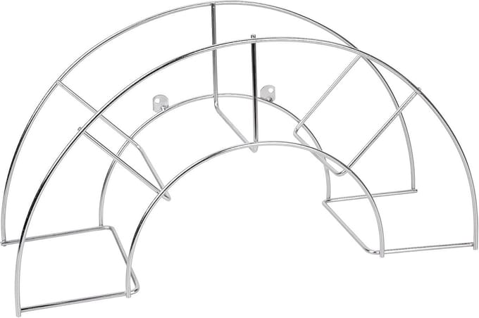 Extra Grote Slanghouder Roestvrij Staal - 60 x 20 x 30 cm