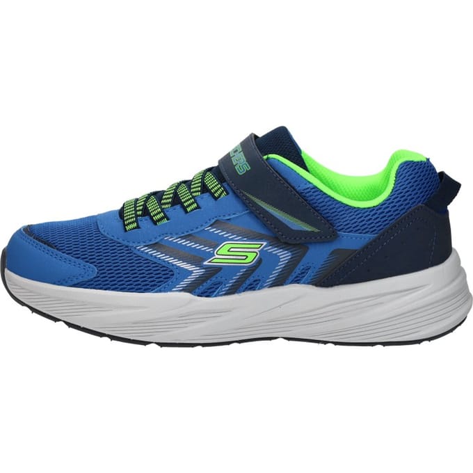 Skechers Microspec Tread Klittenband Laag - Sneakers - Unisex - Blauw