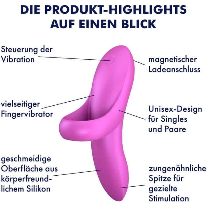 Satisfyer Bold Lover - Vinger Vibrator