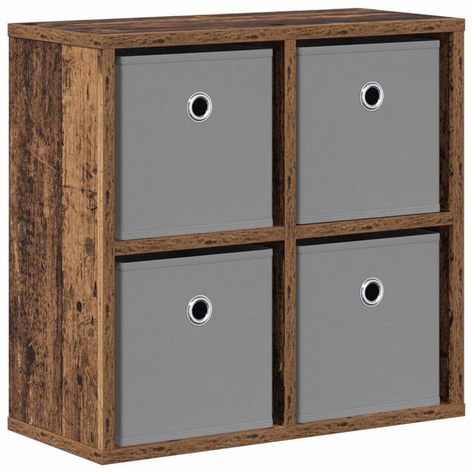 vidaXL - Dressoir - Oudhout - 49,5 - x - 22 - x - 47 - cm