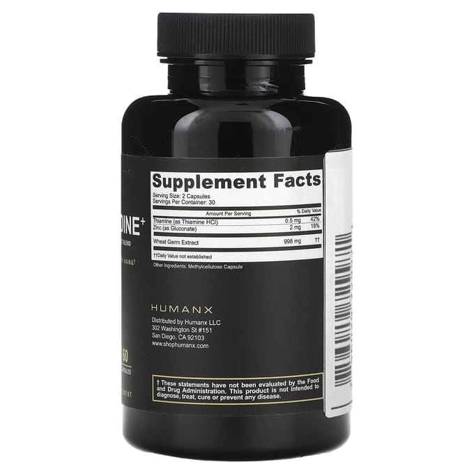 Spermidine+, Tarwekiemextractmengsel, 60 capsules