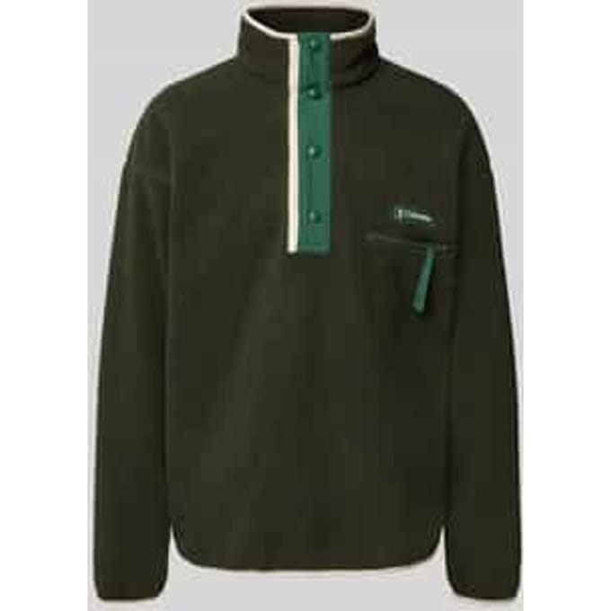 Sweatshirt met opstaande kraag