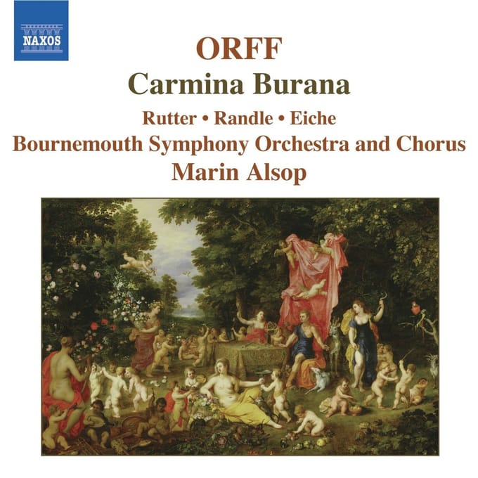 Bournemouth Symphony Orchestra & Chorus, Marin Alsop - Orff: Carmina Burana (CD)