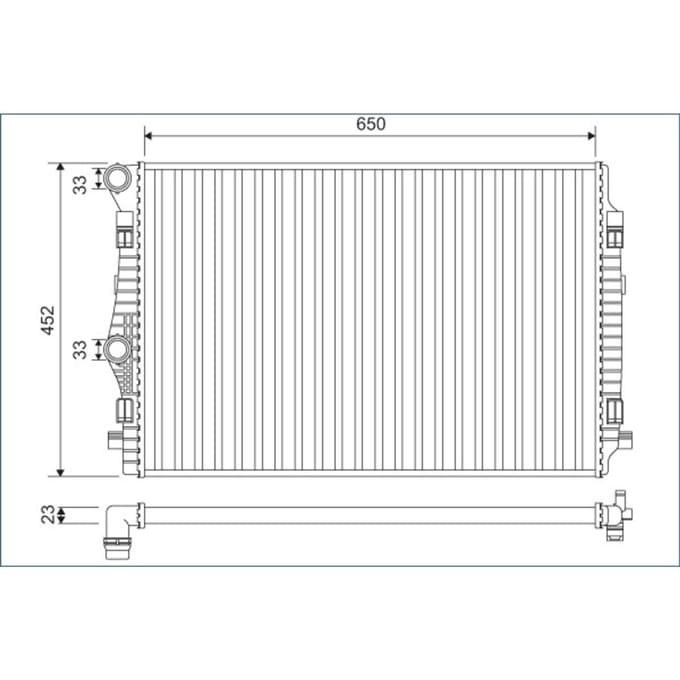 Radiateur VALEO 701132