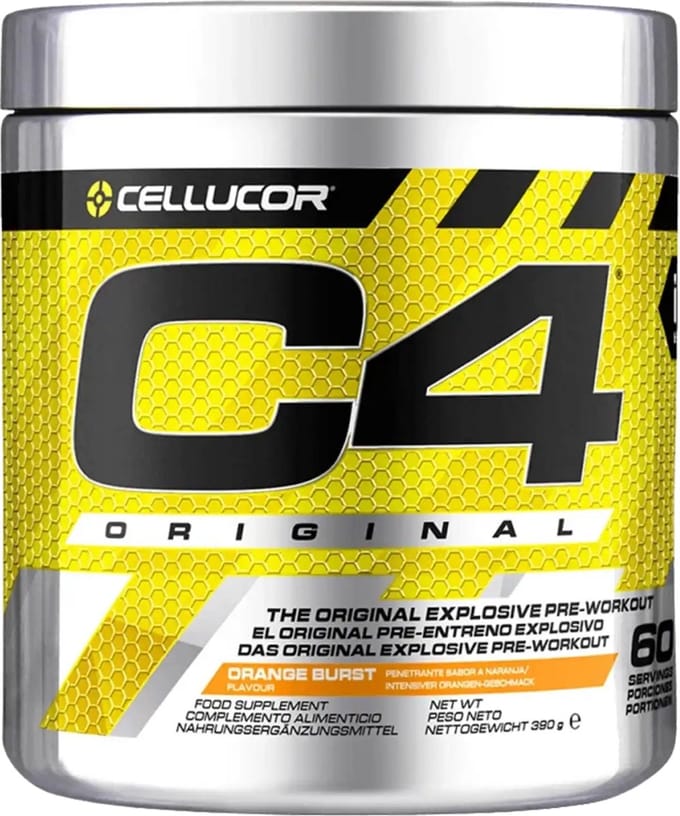 Cellucor C4 Original Pre Workout - Orange - 60 shakes (400 gram)
