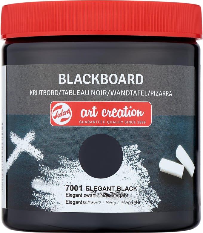 Talens Art Creation schoolbordverf 250ml - Elegant zwart