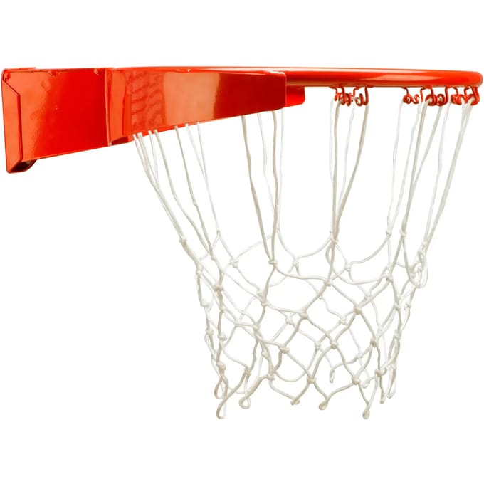 Avento Basketbalring met veer + Net - Slam Rim Pro - Oranje
