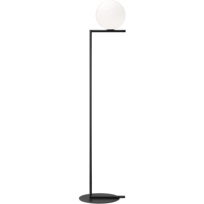 Flos IC F vloerlamp - zwart - S