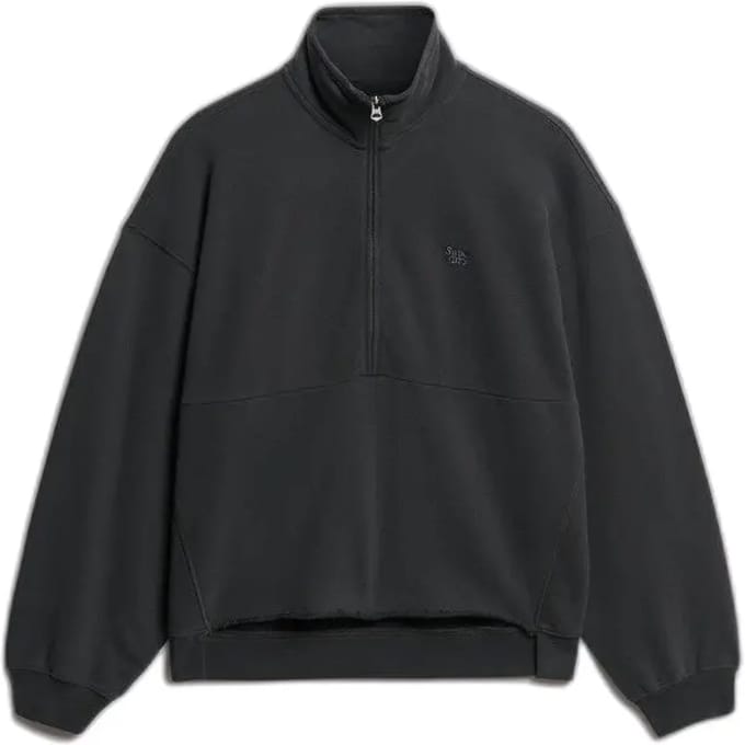 Dames sweatshirt met 1/2 rits Superdry Studios