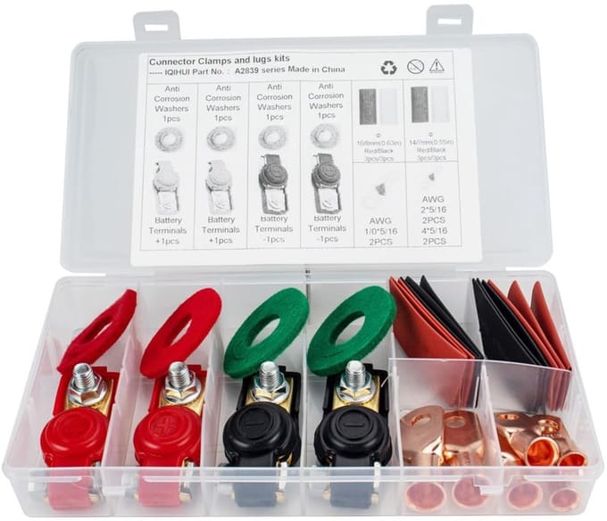 Dailygoods - Autobatterijklem Connectoren voor Auto's en Vrachtwagens