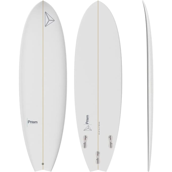 Surfplank Prism Surfboards Fish Essential Series FCS 2 6'0
