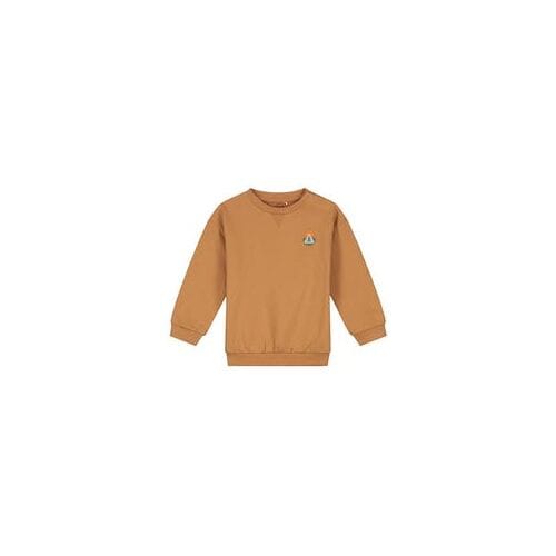 Prénatal baby sweater Dark Yellow Brown 56 heren