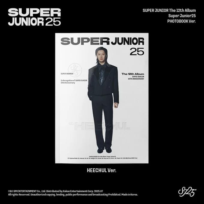 SUPER JUNIOR - [SUPER JUNIOR25] 12e Album HEECHUL