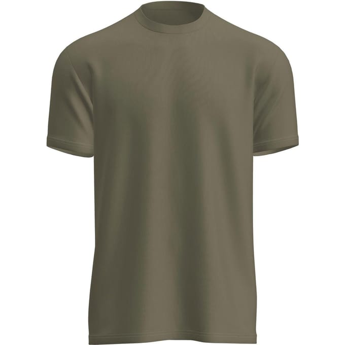 Firetrap Heren T-shirt (Set van 2) (Militair Groen)