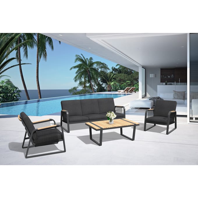 Intergard Aluminium loungeset Robinson 5 personen