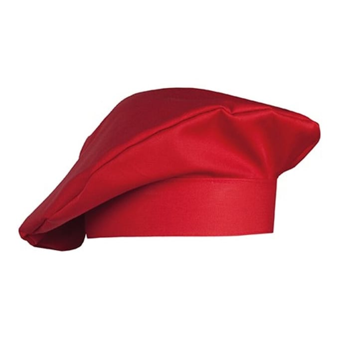 CG Workwear Fano Klassieke Koksmuts (Rood)