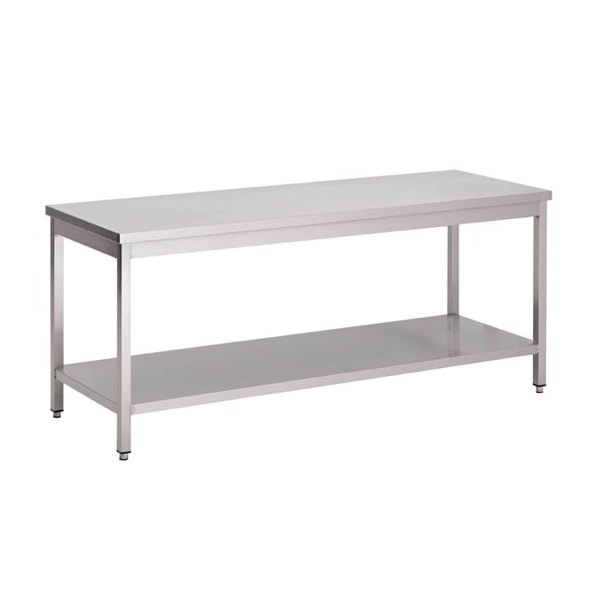 Werktafel - RVS - Onderblad - 120 X 70cm GN124 - Horeca & Professioneel