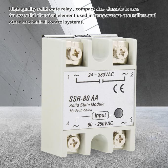 Module de commutation à relais statique monophasé 80 A SSR80AA 80 250 V CA