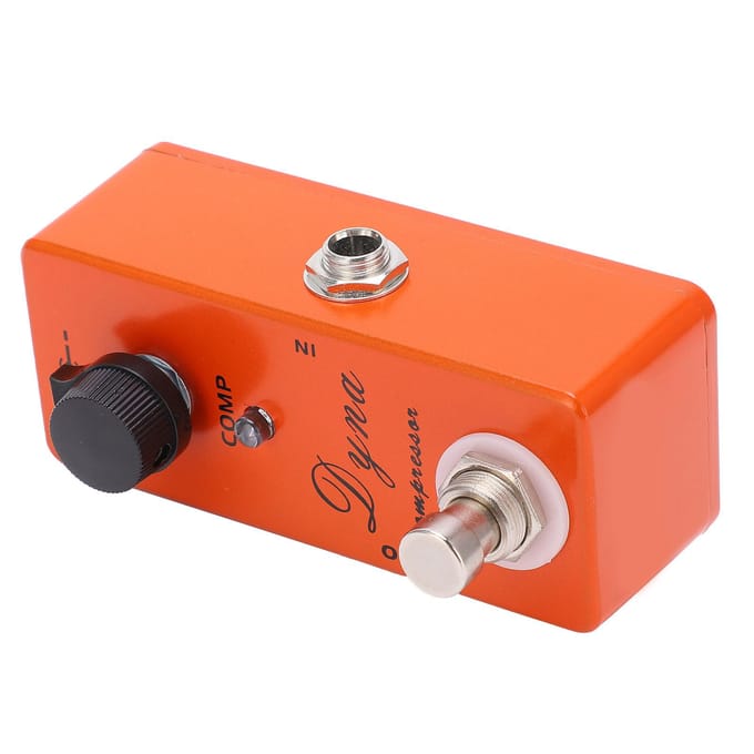 Pédale d'effet guitare Compresseur MXR True Bypass Portable Réglable Accessoire pour instrument orange
