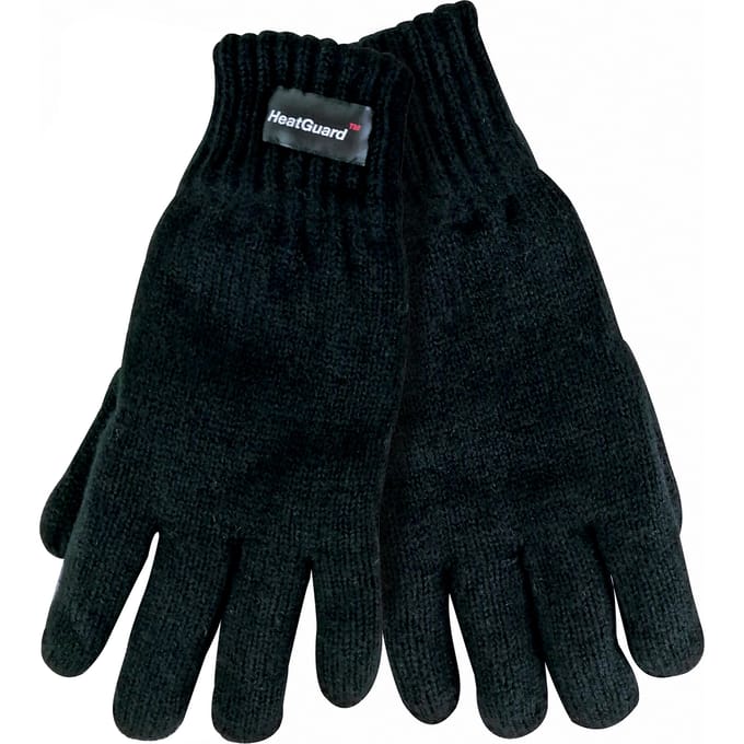 Dunsulate 3m 40 gram thermo winterhandschoenen voor kinderen - Zwart