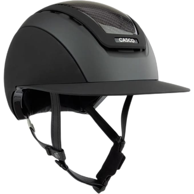 Casco Elite Precision Ruiterhelm Carbon Zwart - M