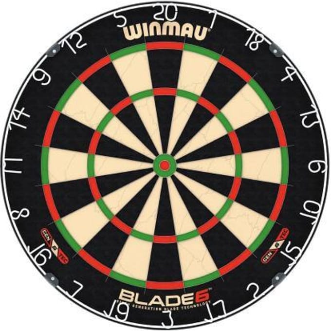 Winmau Dartboard Blade 6 Darts