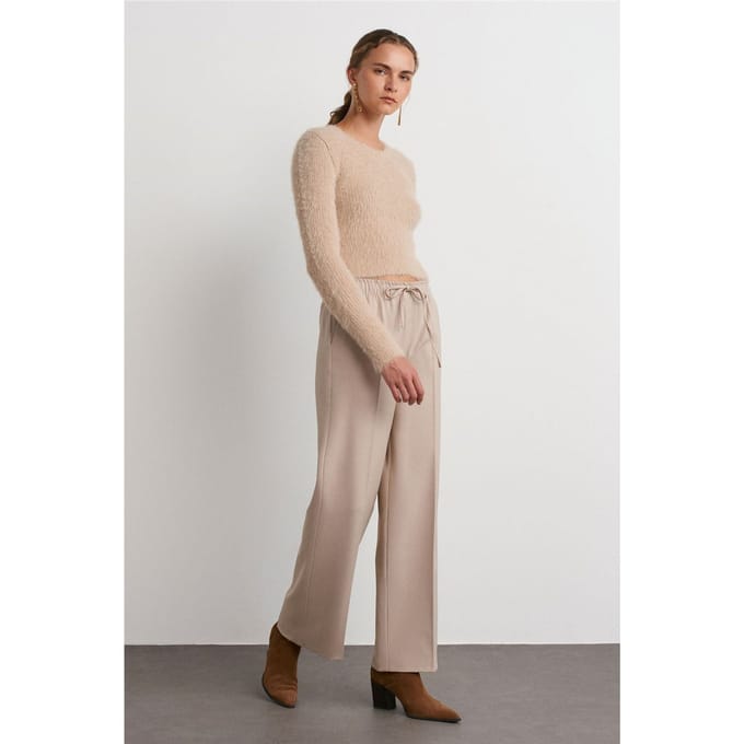 Wijde Crepe Broek