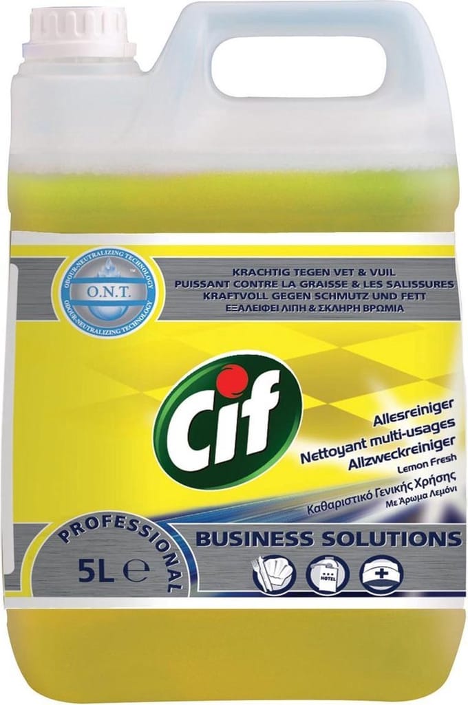 Cif Allesreiniger - Citroenfris - 4 x 5 l