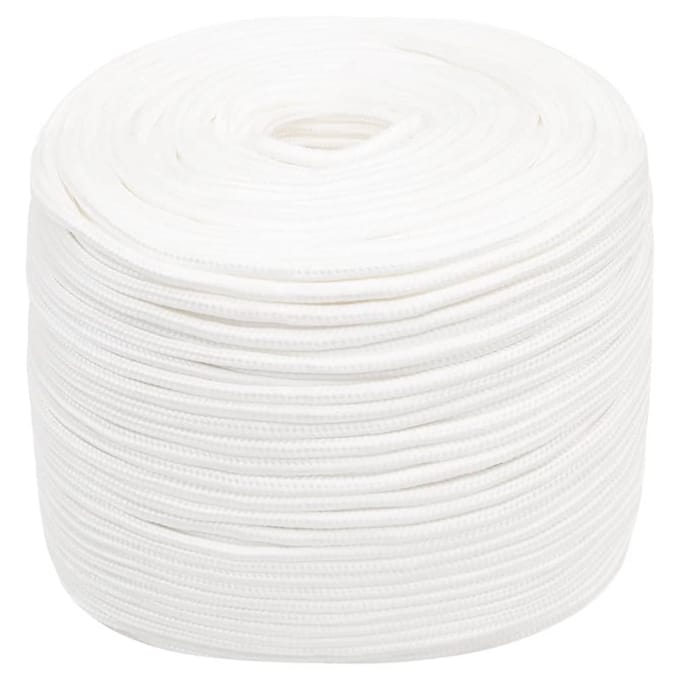 vidaXL - Boottouw - 8 - mm - 250 - m - polypropyleen - volwit