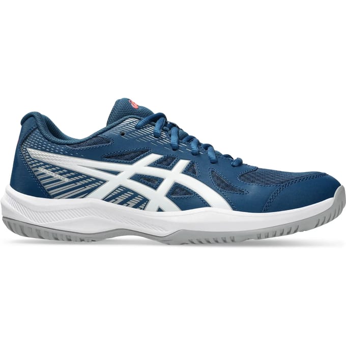 ASICS Upcourt 6 - Indoorschoenen - Maat 44 - Mako Blue/White / Blauw Wit - Upcourt - Zaalsport - Heren Indoorschoenen