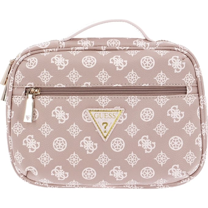 GUESS Cosmetische tas Wilder Tech Organizer Nude / Blush Multi Oud roze