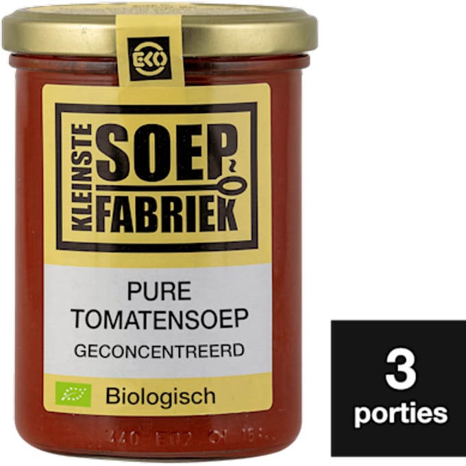 Pure tomatensoep biologisch