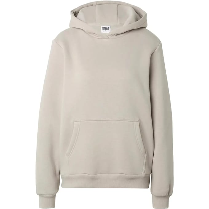 Urban Classics - Fluffy Hoodie/trui - L - Grijs