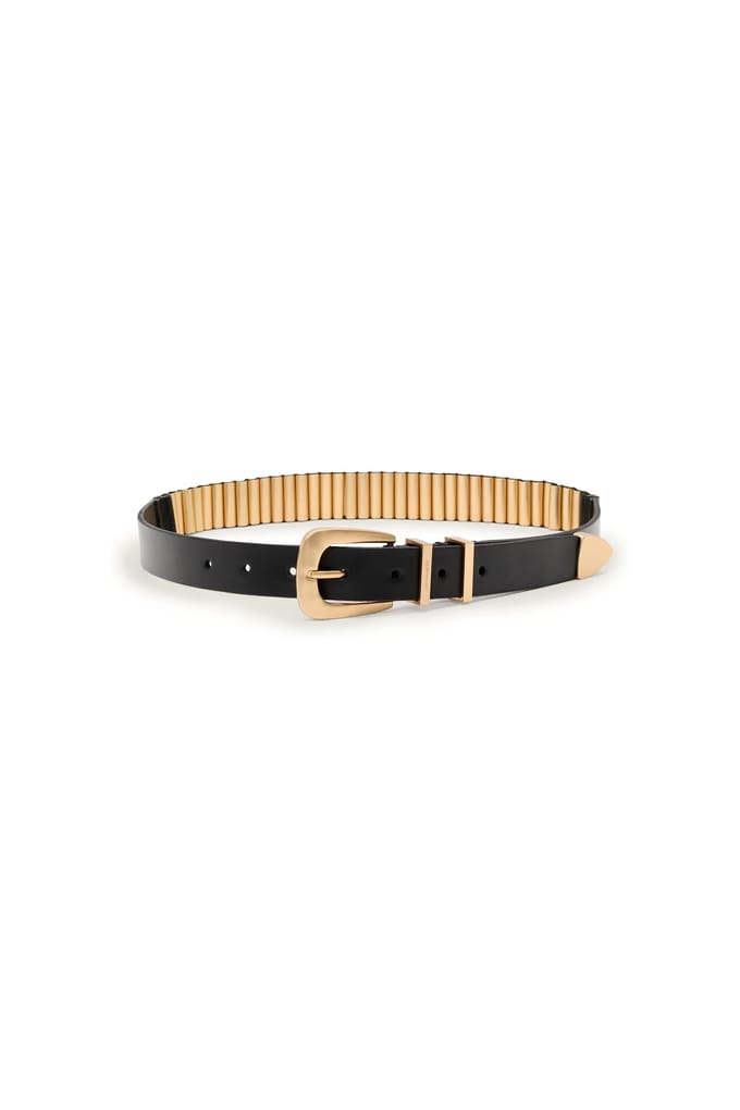 AllSaints Tess Sk Belt Black Größe: S | Gürtel Outlet | Damen | Schwarz