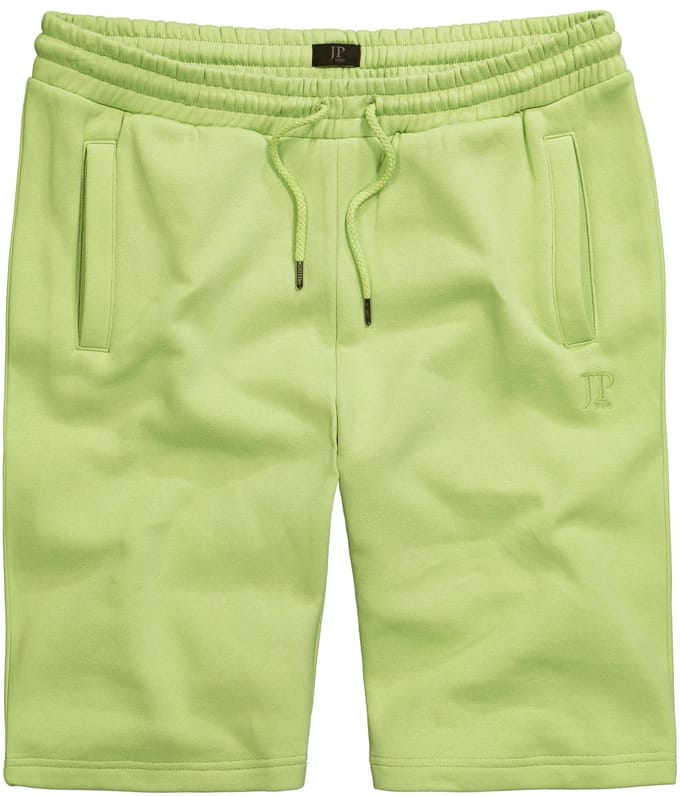 JP 1880 - Heren - Bermuda basic korte joggingbroek - Meigroen - Maat L