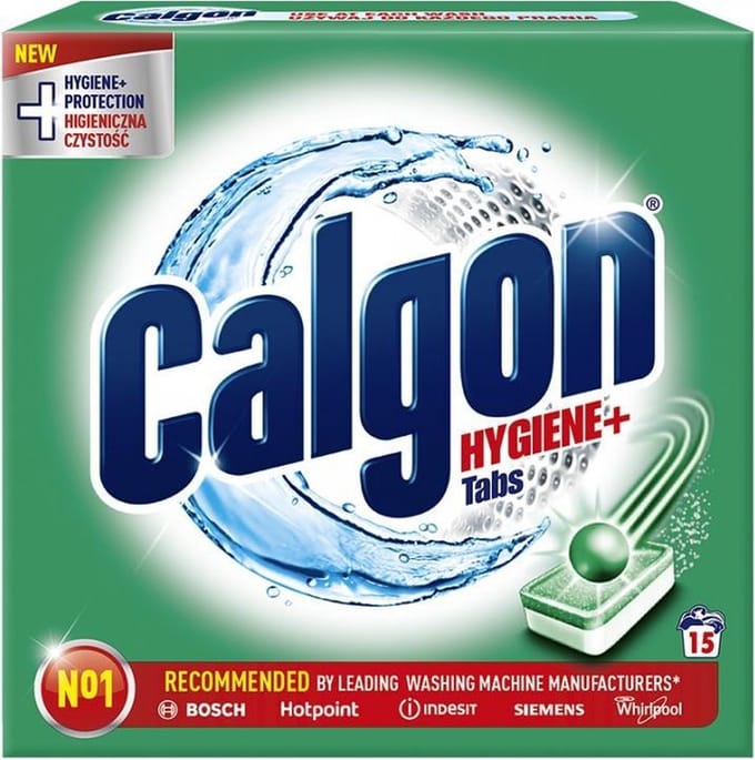 Hygiëne+ Tabs wasmachineontkalker in tabletten 15 st.