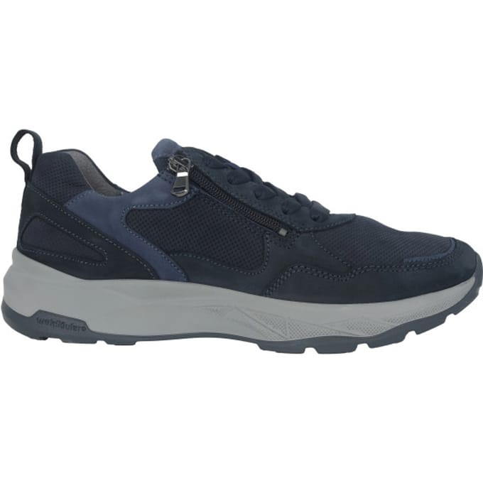 Waldläufer H-Tom - heren sneaker - Blauw - maat 41 (EU) 7.5 (UK)