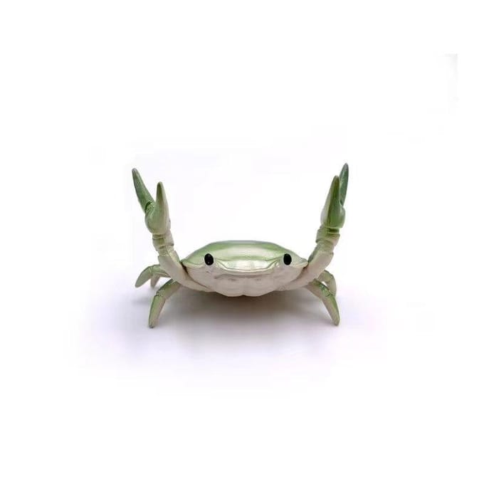 Conception Créative Haltérophilie Crabe Porte-stylo Rangement Porte-stylo Porte-stylo Ornement Modèle vert