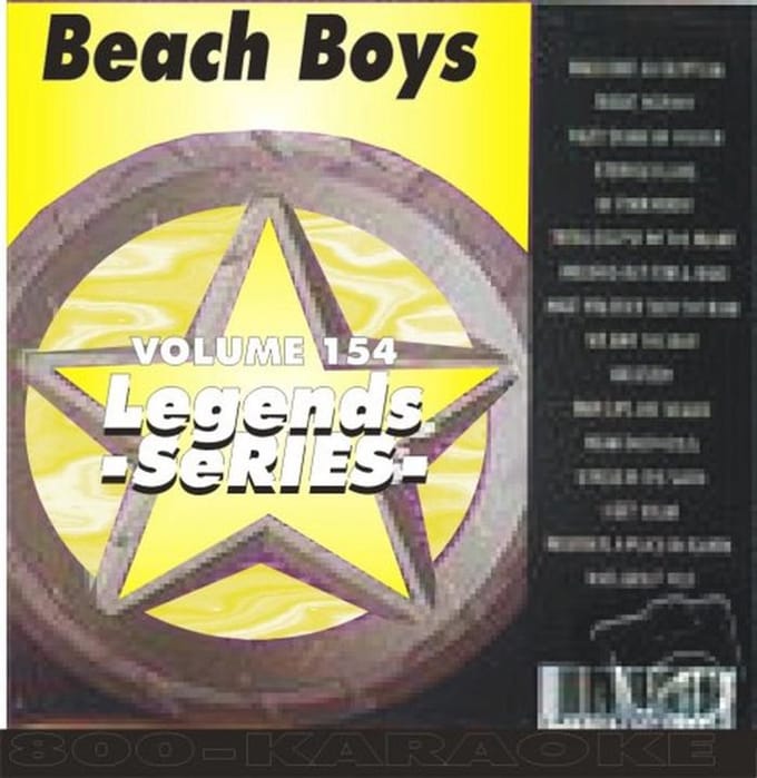 Karaoke CD+G met 16 Legend Songs voor het Strand
