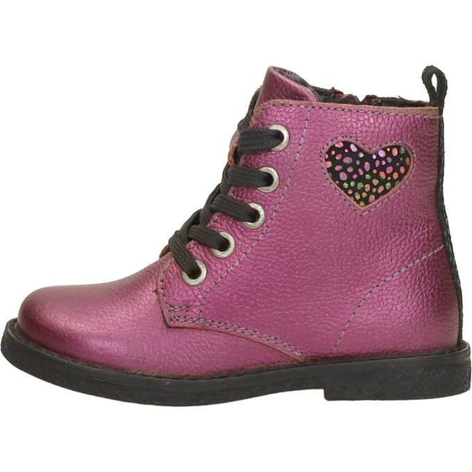 KEQ Veterschoen hoog Veterschoen hoog - Lila - Maat 28