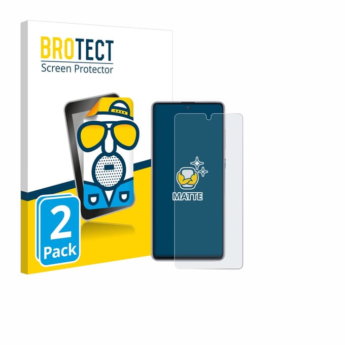 BROTECT - Screenprotector voor Samsung Galaxy Note 10 Lite - Folie Beschermfolie matte 2 Stuks