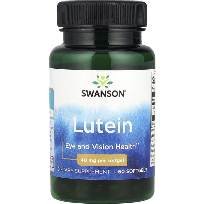 Luteïne, 40 mg, 60 zachte capsules