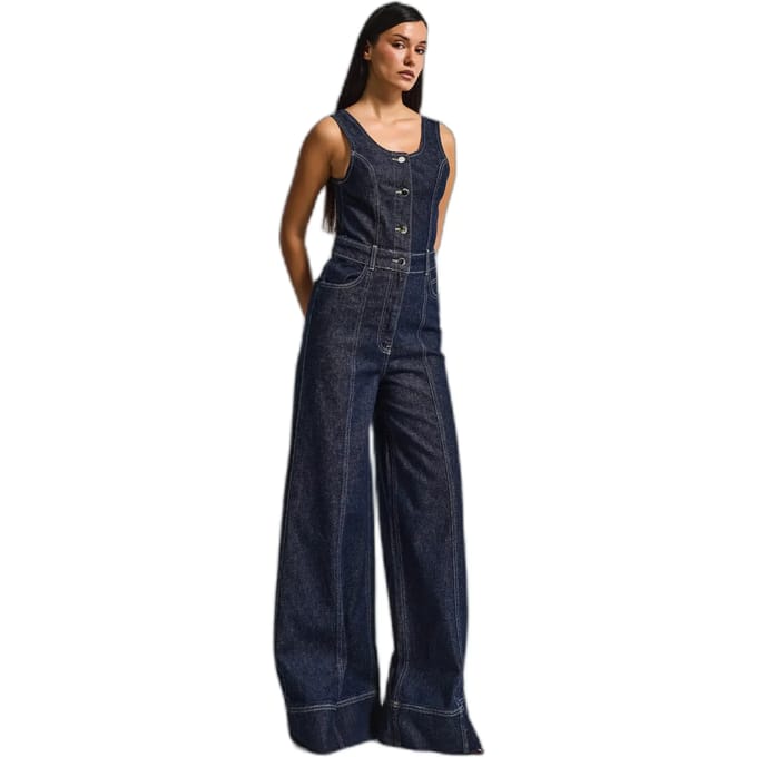 Jeans jumpsuit voor dames It's Basic
