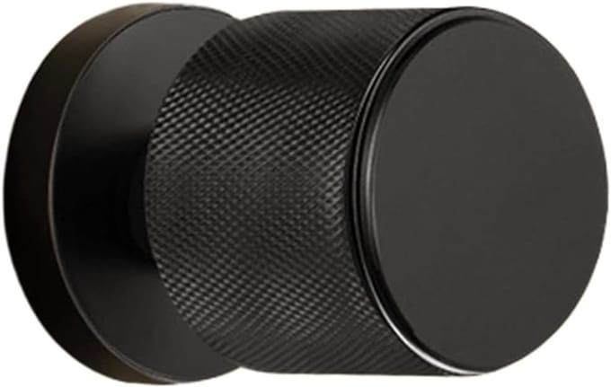 Onzichtbaar Deurslot - Verborgen Vergrendeling - Binnendeuren Beveiligen - Stille Buffer - 7x5.5x5.5cm - Zwart Staalgrijs