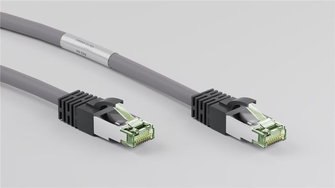 Danicom Cat8 S/FTP (PIMF) patchkabel - 2 meter grijs - netwerkkabel - internetkabel - UTP kabel - RJ45 - 10000 mbit/s
